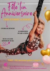ANNIVERSAIRE BUNGEE KIDS